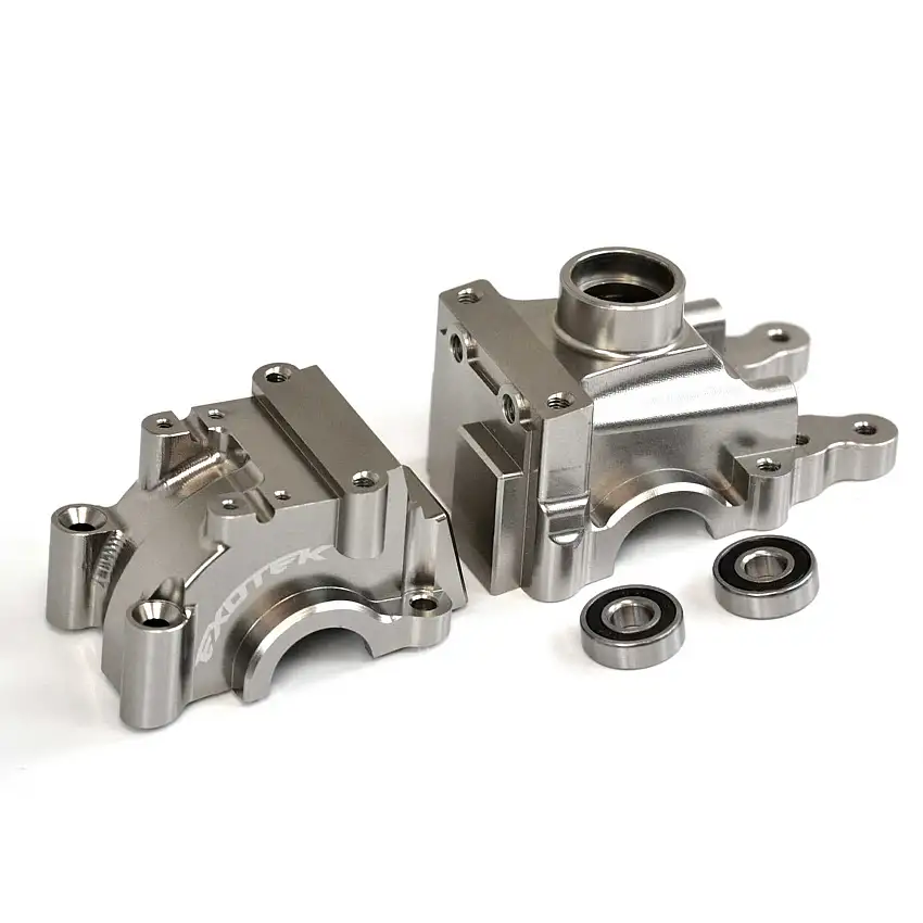 LOSI TENACITY LASERNUT HD FRONT GEARBOX SET, 7075 w/ bearings