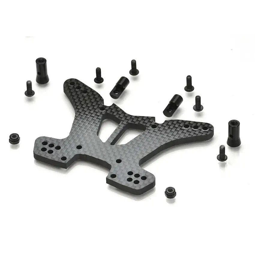 TRAXXAS SLASH 4X4 CARBON FIBER SHOCK TOWER- REAR, 4WD SLASH/ RALLY