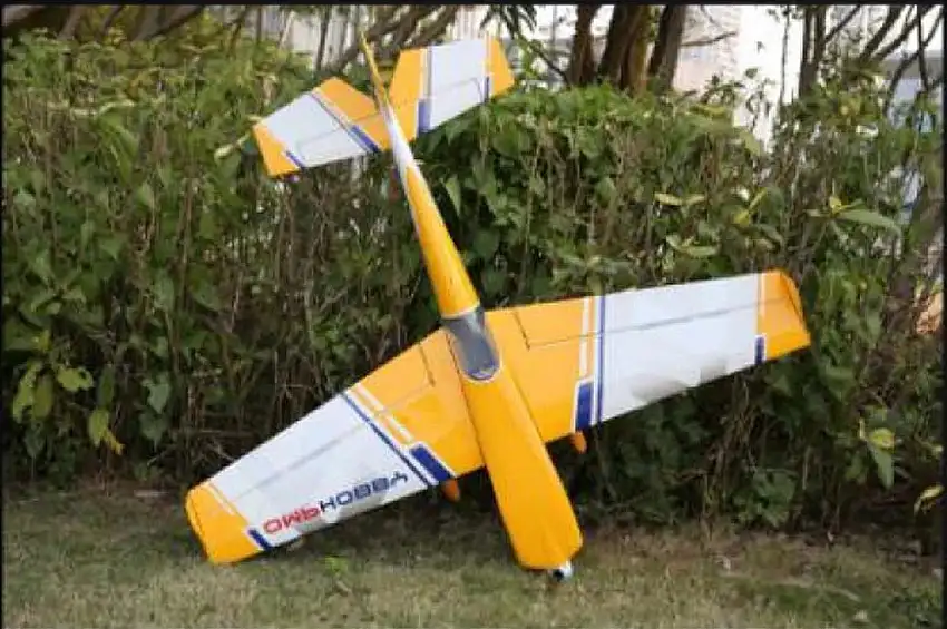 OMP Hobby 74" Edge 540 Kevlar Reinforced Balsa 3D Airplane ARF Yellow