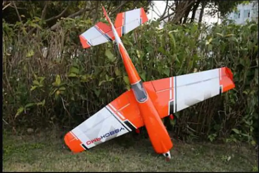 OMP Hobby 74" Edge 540 Kevlar Reinforced Balsa 3D Airplane ARF Orange