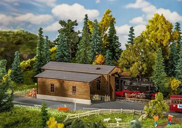 Faller 222167 Oberharmersbach Railcar depot