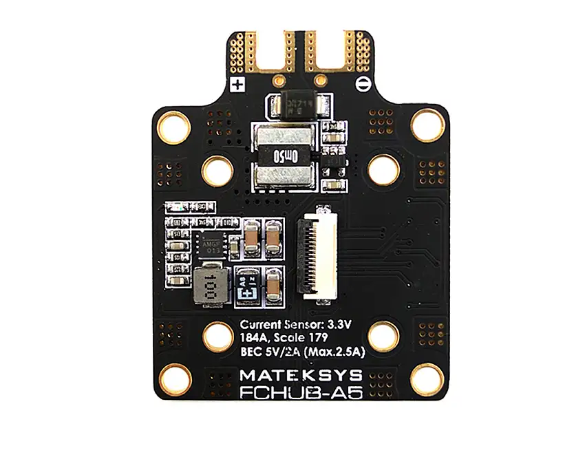 Matek FCHUB-A5 w/ Current Sensor 184A, BEC 5V 2A