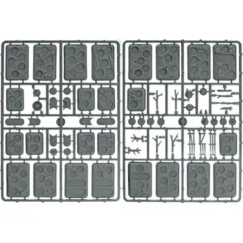 Flames of War: WW2 - Plastic Bases - Rural