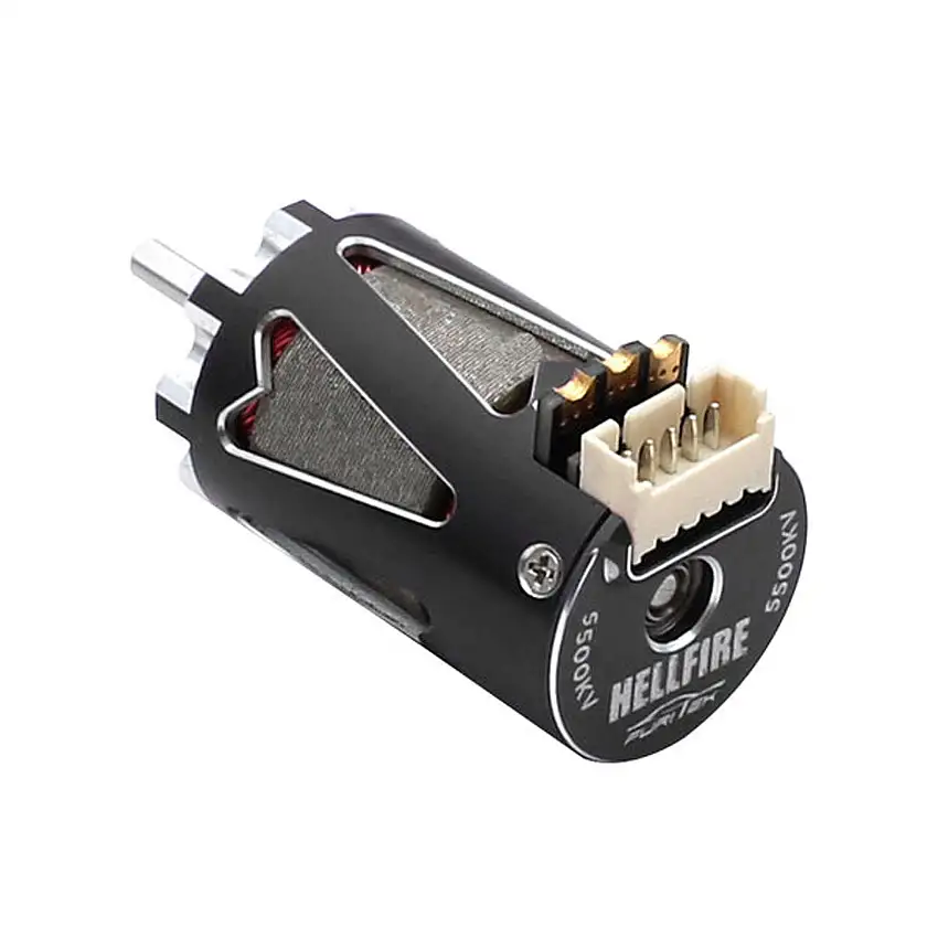 Hellfire 1410 5500Kv Sensored Brushless Motor, Black