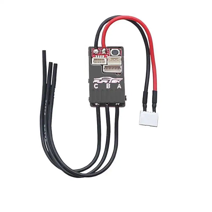 Cyclos 2S Lipo 20A/40A Brushless Sensored ESC, Aluminum Black Case: Drift/Race