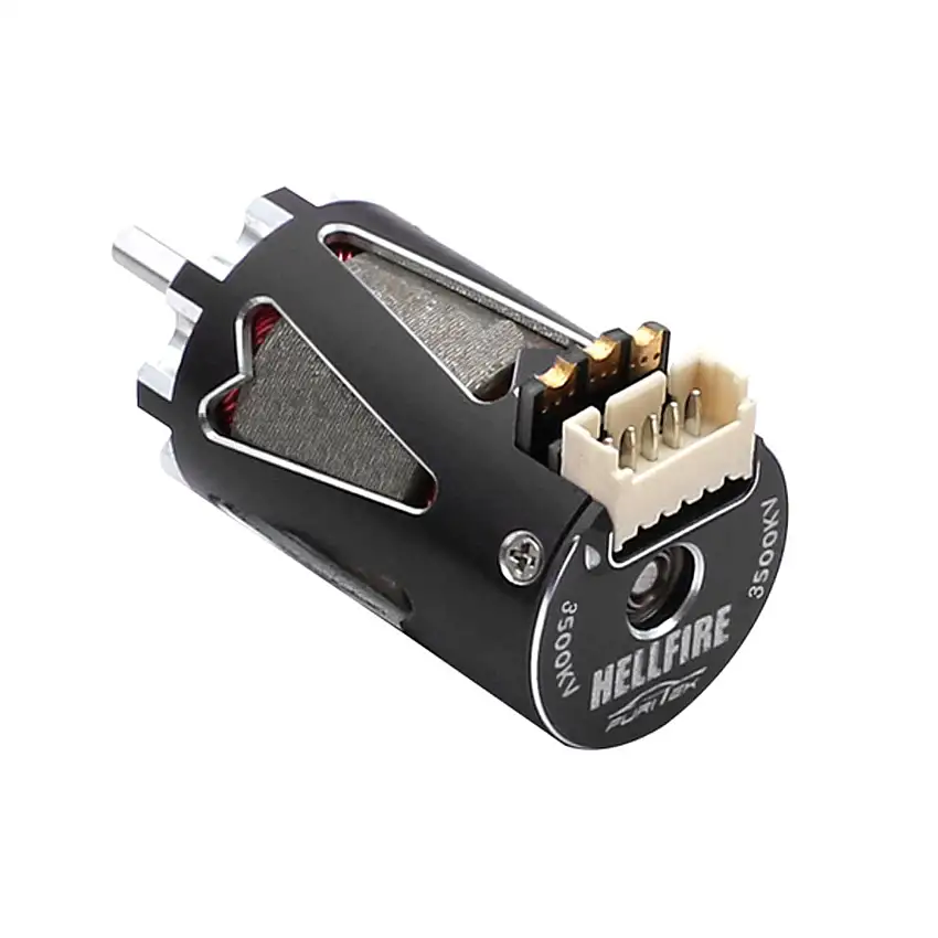 Hellfire 1410 3500Kv Sensored Brushless Motor, Black
