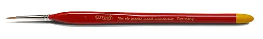 Size 1 Fine Red Sable Detailing Brush FLEX-I-FILE