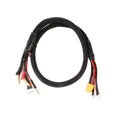 Gens Ace 2S/4S Charge Cable: 4mm & 5mm bullet with XT60 Connector