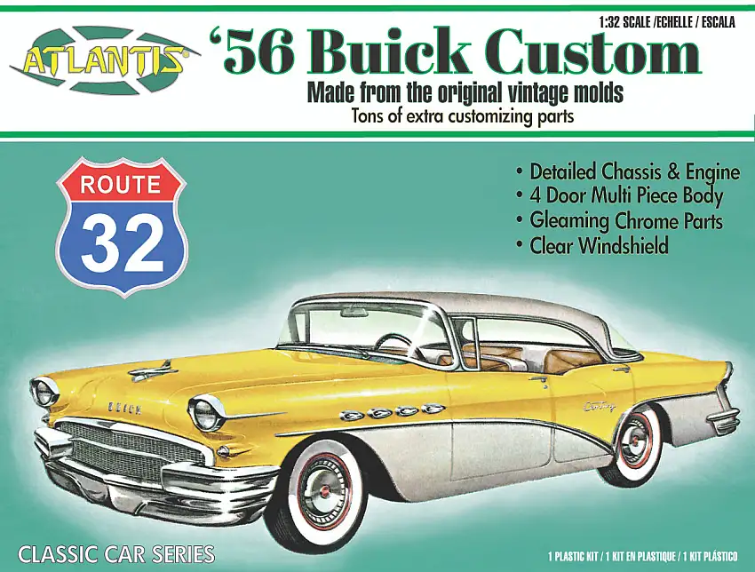 1956 Buick Custom 1/32 Atlantis Models