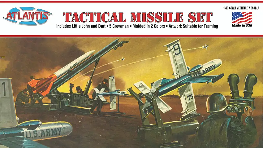 US Army Tactical Missile Set 1/40 Atlantis Models