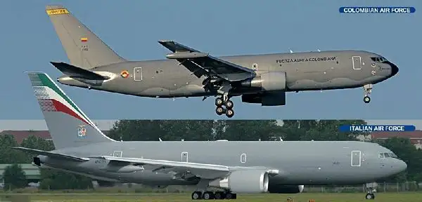 Hasegawa 10808 1-200 KC-767 World Tan ker Combo