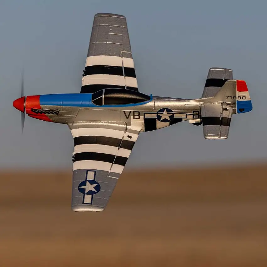 HobbyZone P-51D Mustang 450mm RTF with SAFE