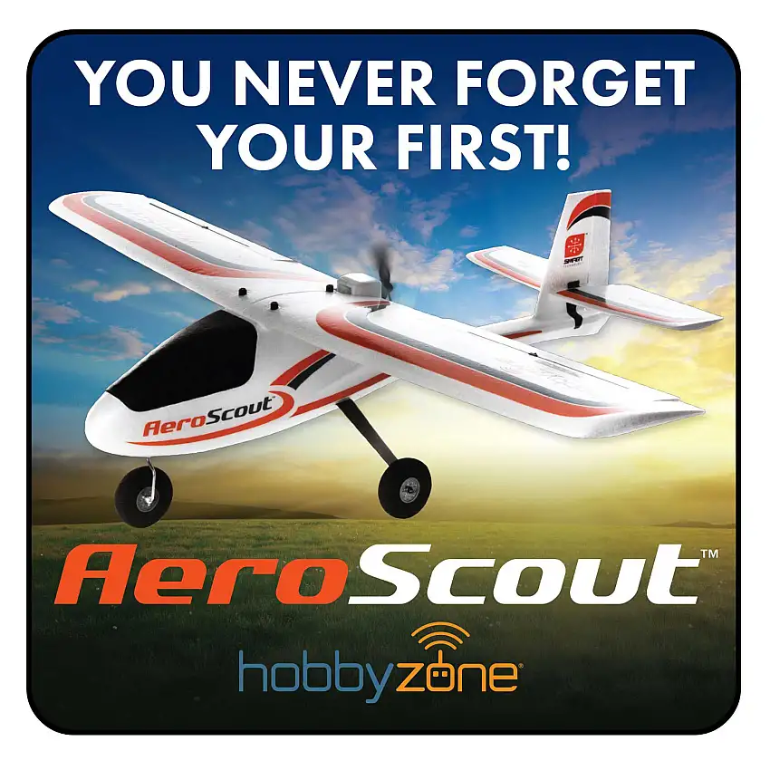 HobbyZone Aeroscout Sticker