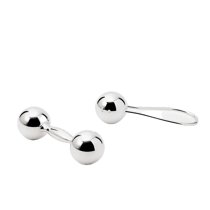 Harmony Ball Sterling Silver Baby Rattle