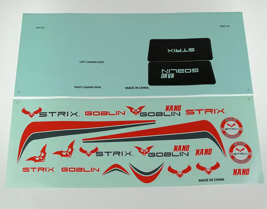 STRIX Nano Goblin - Replacement Sticker Set