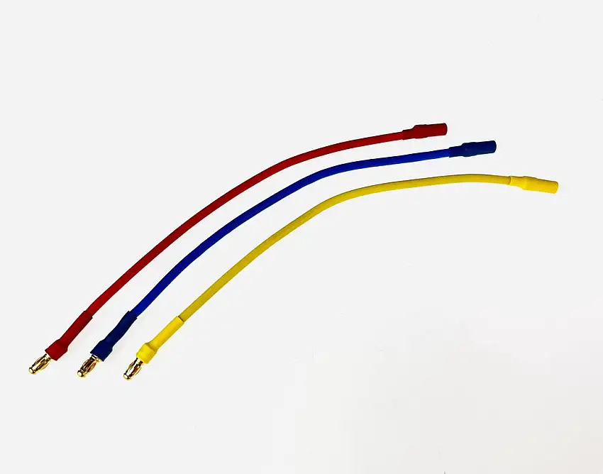 3.5mm Bullet Motor Wire Extension 15cm 16AWG 3pcs