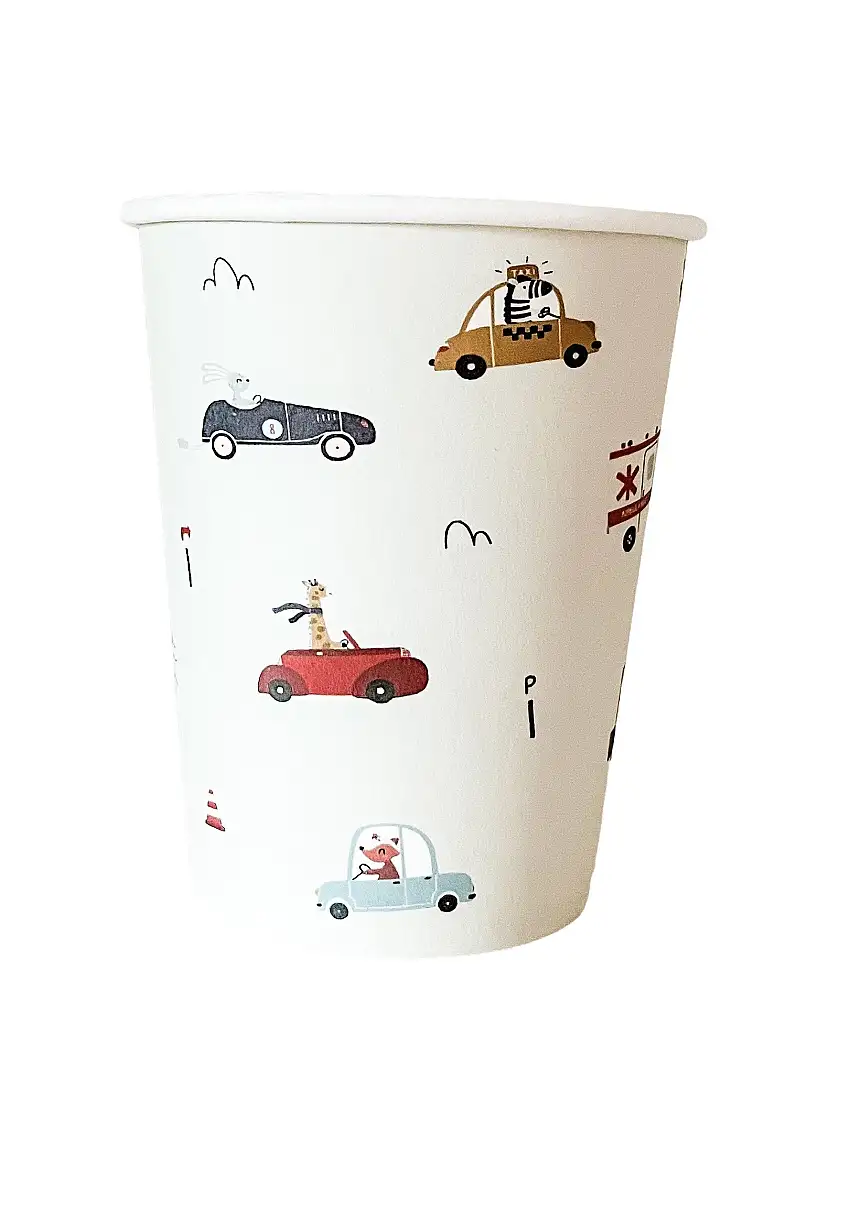 Car Cups (set Of 8)