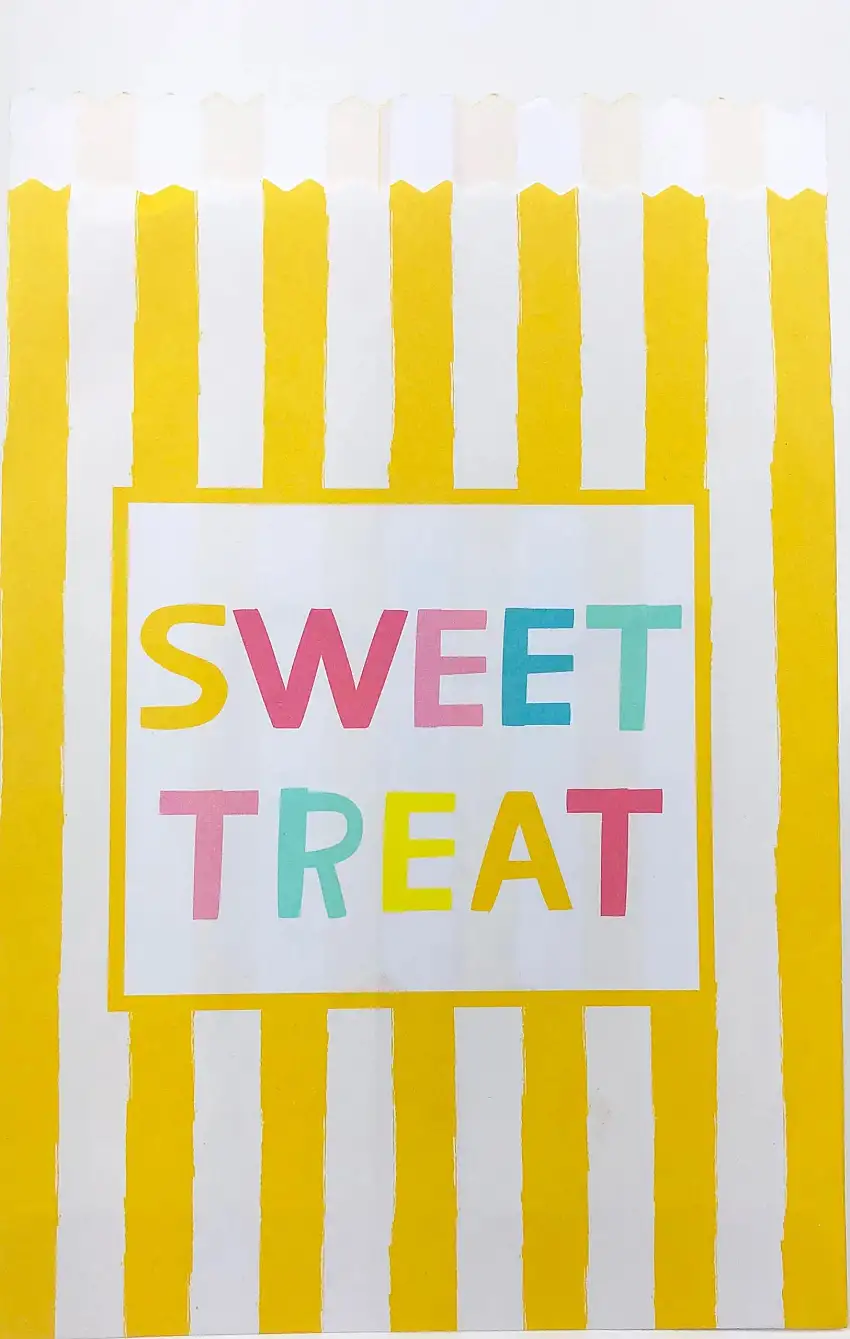 Sweet Treats Party Favor Bag