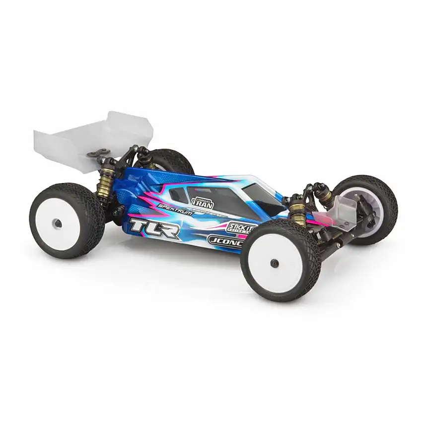 1/10 P2 Buggy Clear Body with S-Type Wing, 1/10 TLR 22 5.0 Elite