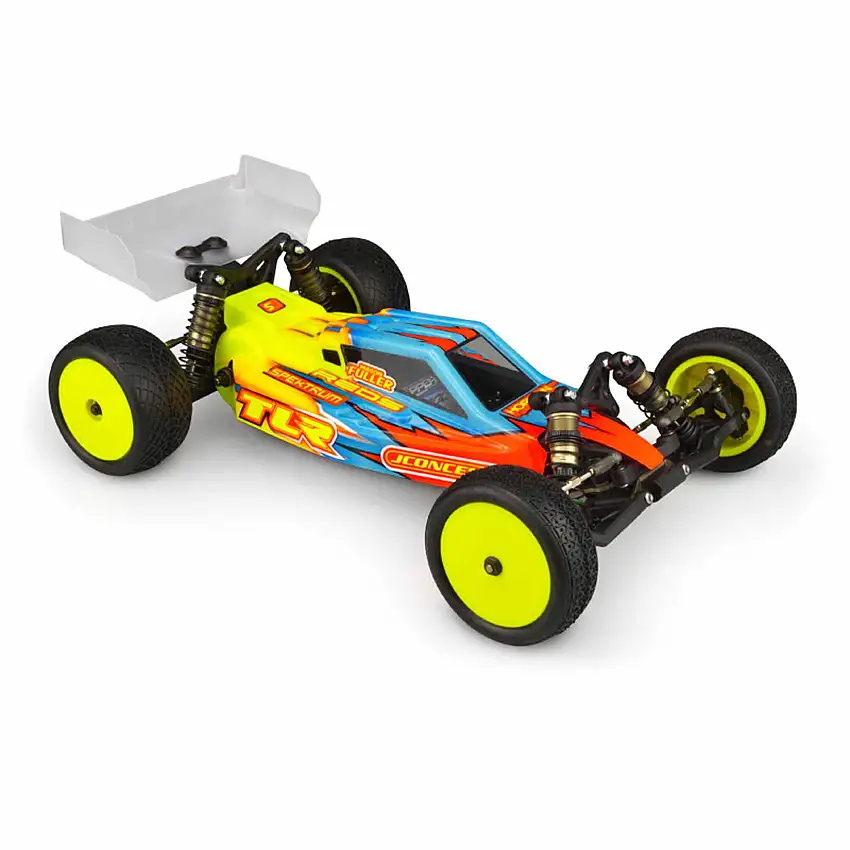 1/10 F2 Buggy Clear Body with Aero Wing, 1/10 1/10 TLR 22 5.0 Elite