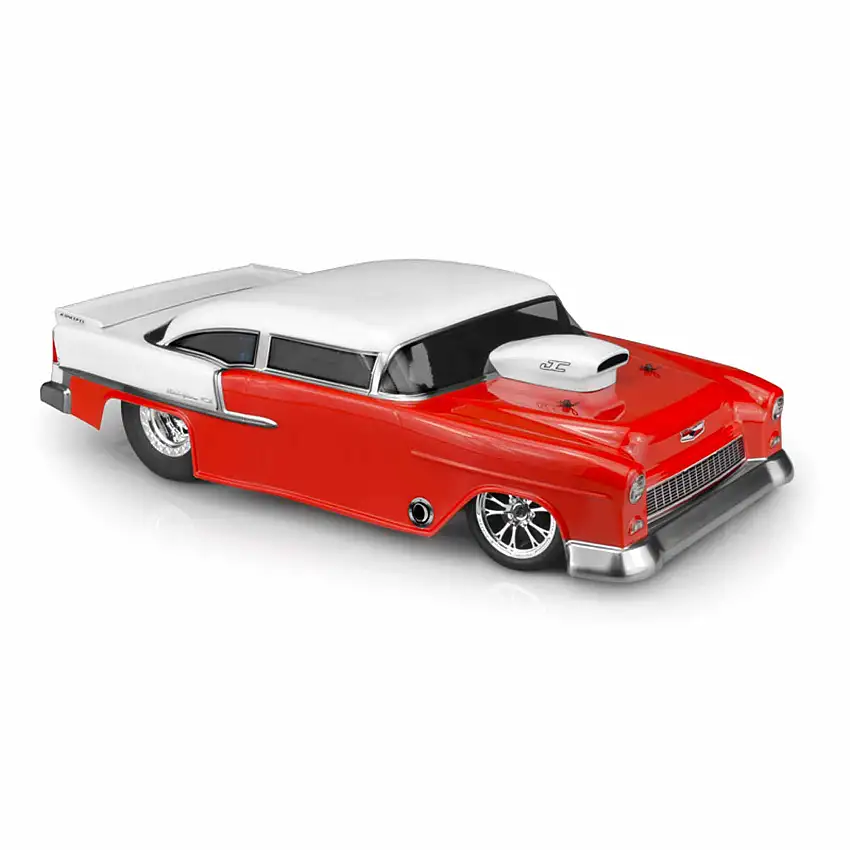 1/10 1955 Chevy Bel Air Street Eliminator Clear Body