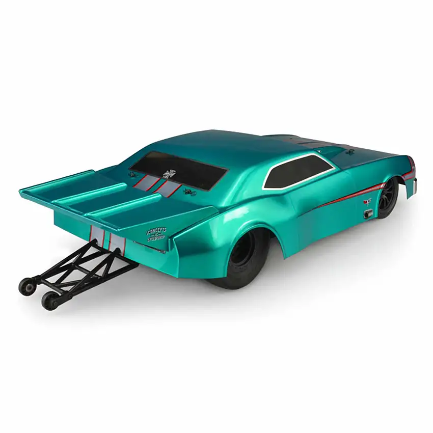 1/10 1967 Chevy Camaro Street Eliminator Clear Body