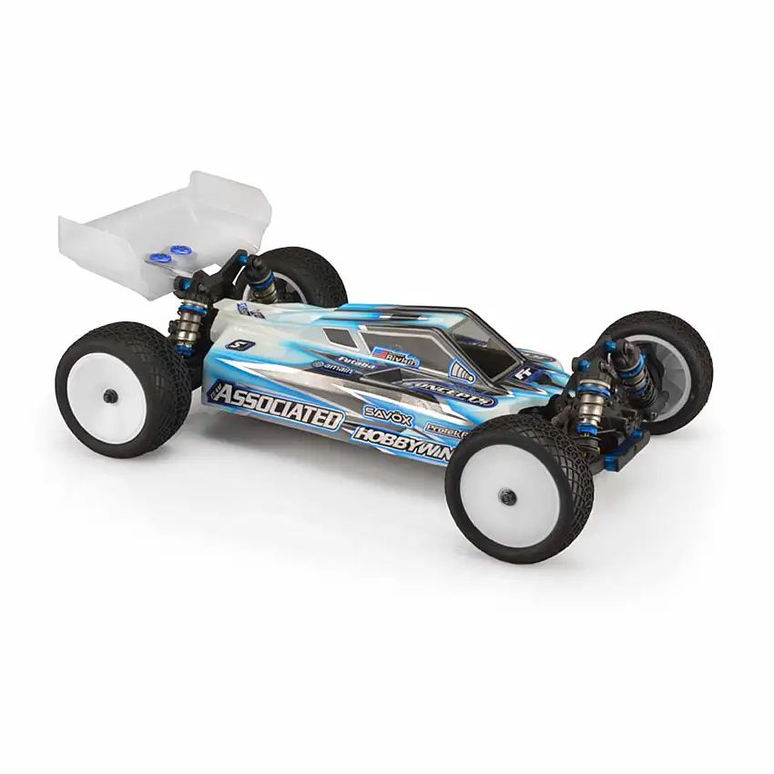 1/10 S2 Buggy Clear Body with S-Type Wing, 1/10 Team Associated RC10B74