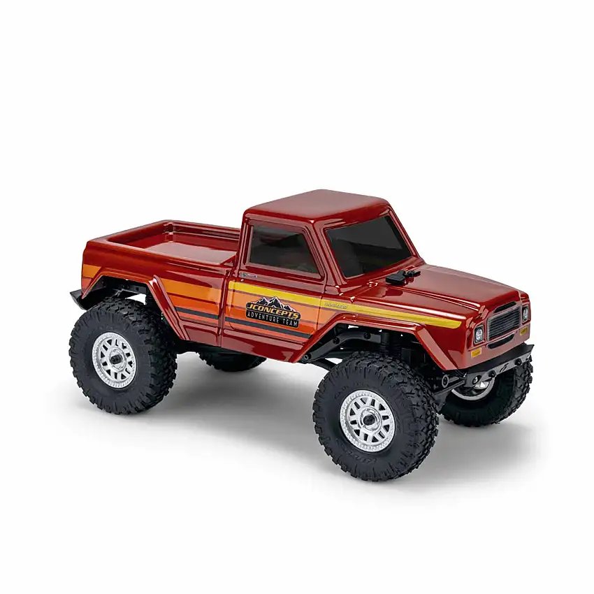 JCI Warlord Tucked 1/24th Crawler Body (Fits - Axial SCX24, 5.2" WB)