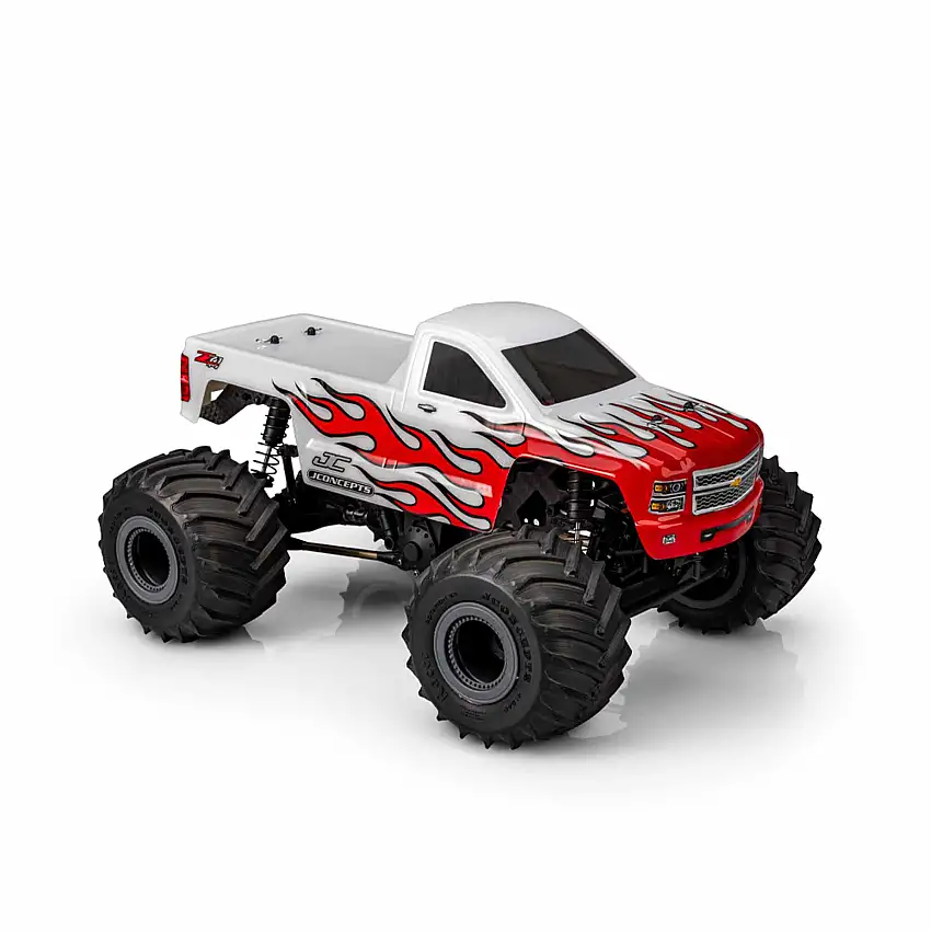 1/18 2014 Chevy 1500 Monster Truck Body, 1/18 Losi Mini LMT