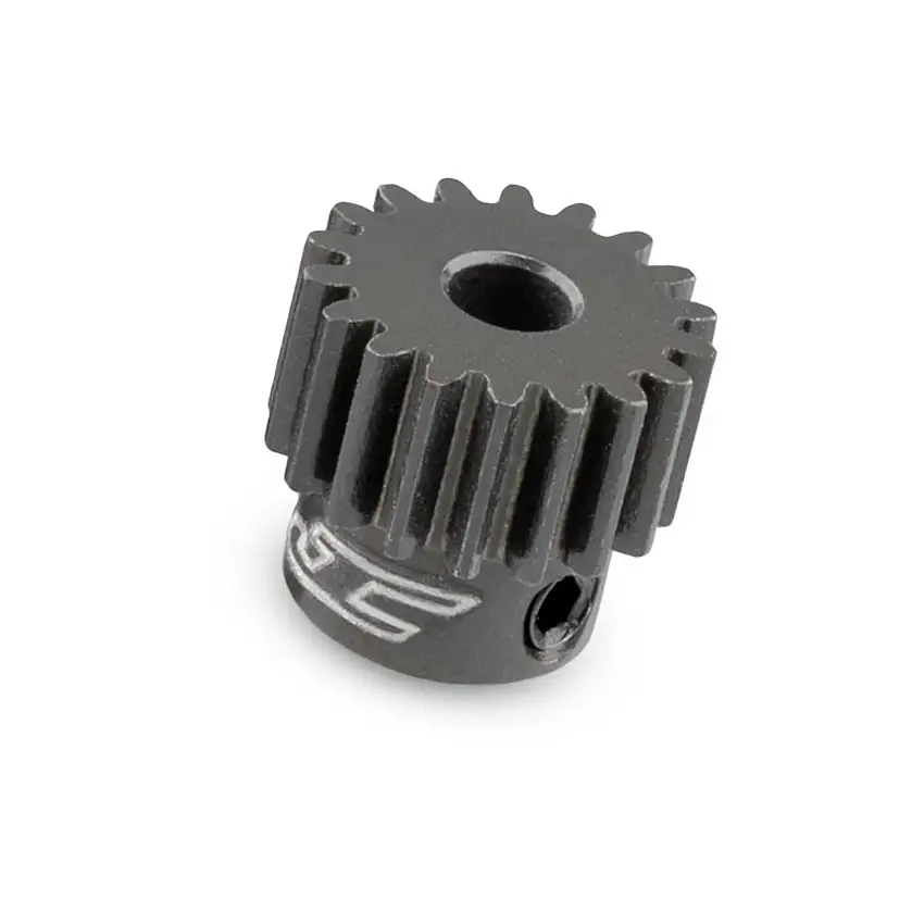 48 pitch, 18T, SS machined aluminum pinion gear