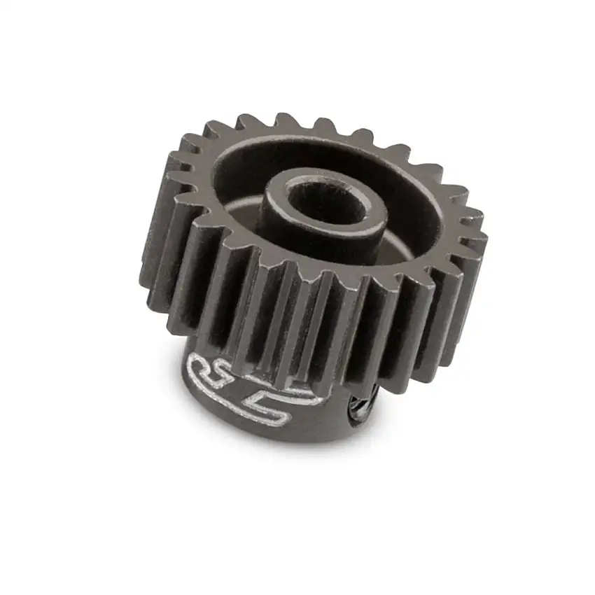 48 pitch, 23T, SS machined aluminum pinion gear