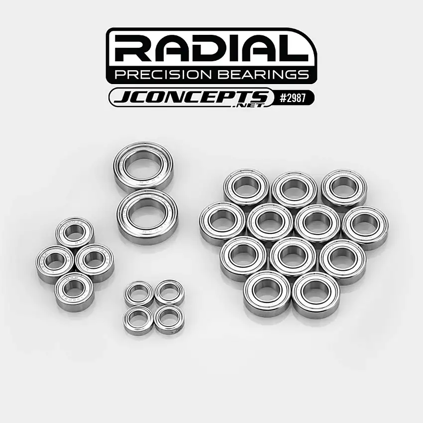 Radial Nmb Bearing Set: Hb D819Rs, D8T Evo 3