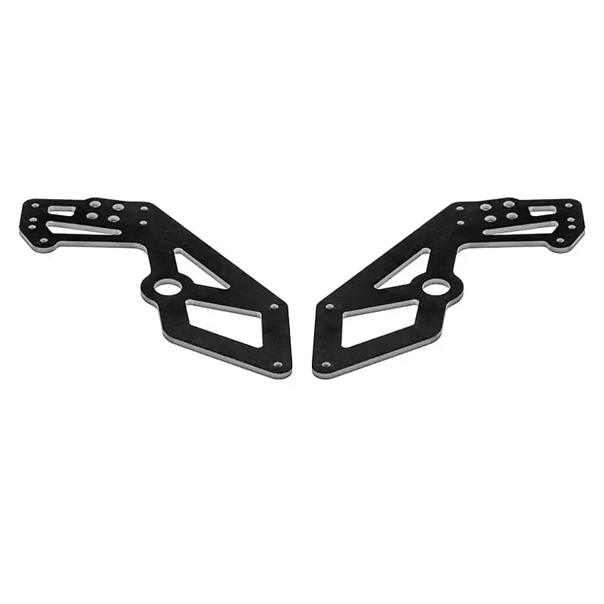 LMT front shock tower, 2pc.Fits - #LOS241050 mounts to adapt, #0486 Ford Aerostar body