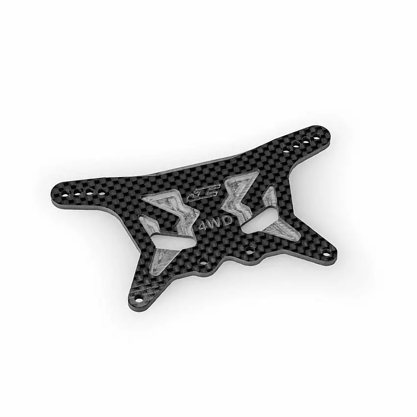 Carbon Fiber Rear Shock Tower, 1/10 Team Associated 4x4 RC10