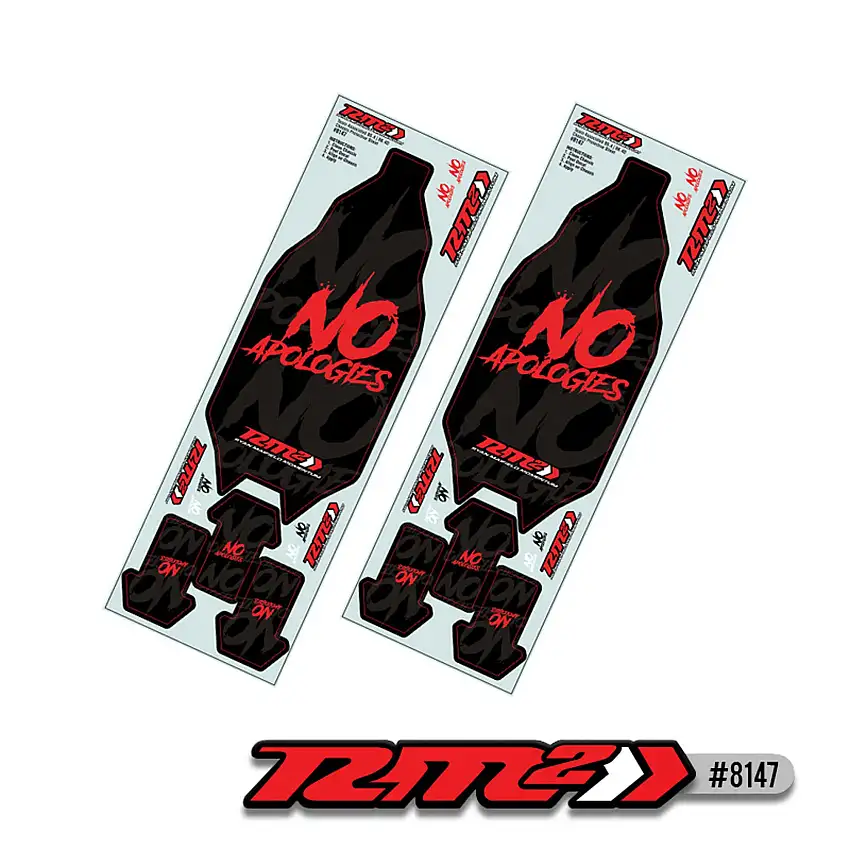 RM2, B6.4 Precut Chassis Protective Sheet (2)