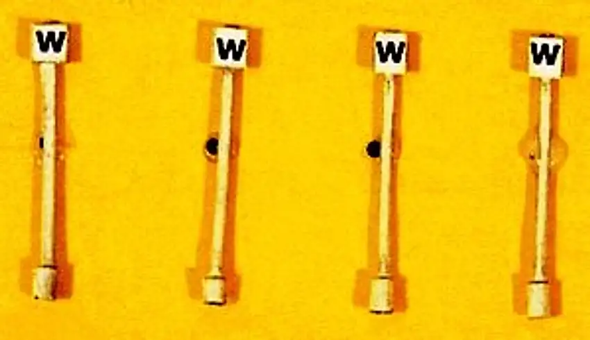 Custom Whistle Sign Set (4) JL Innovative HO
