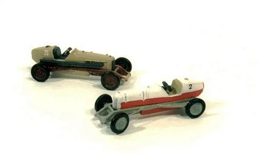 1930's Gilomore Lion Special Race Cars (2) Metal Kit JL Innovative HO