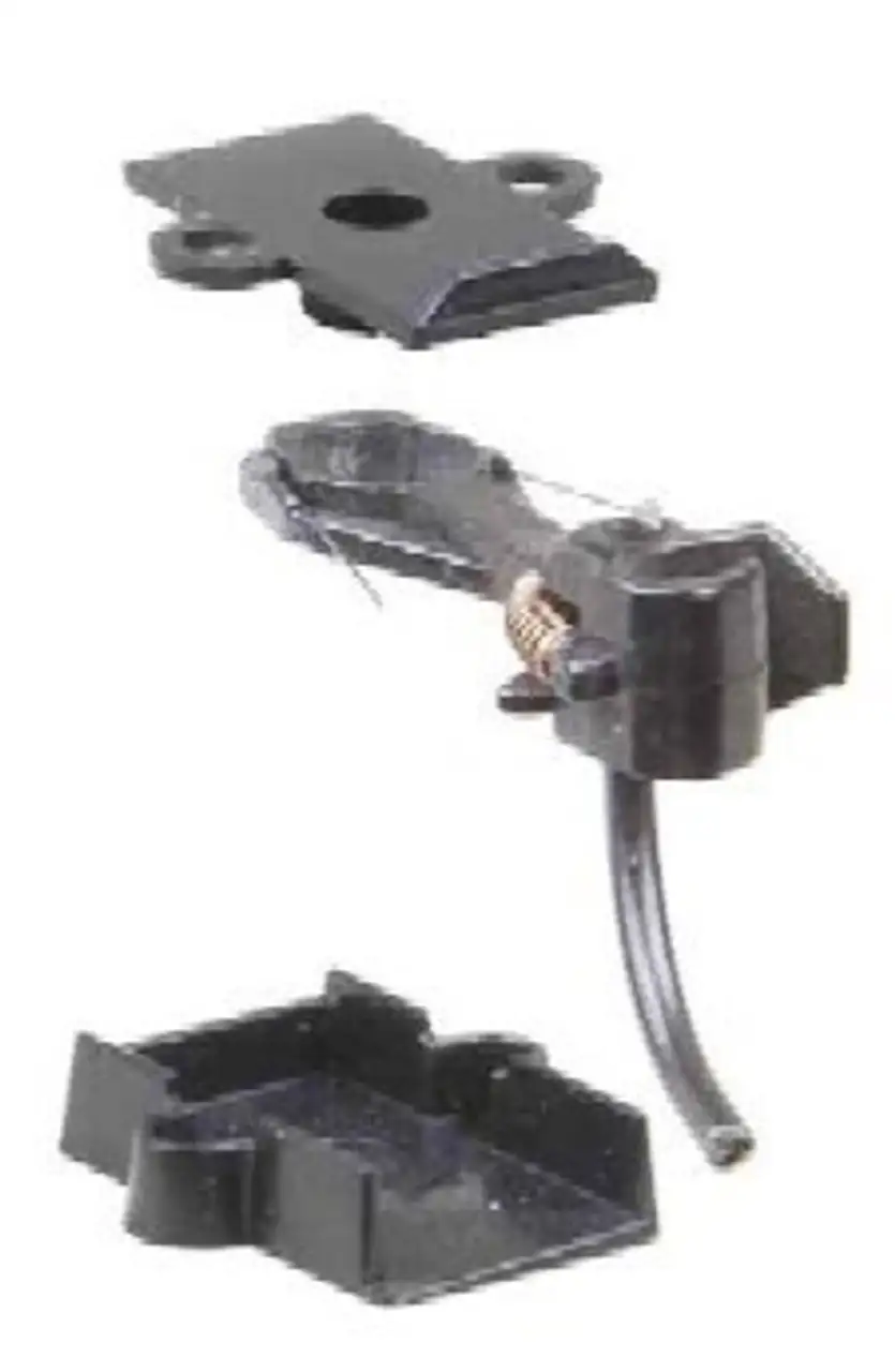 Whisker Coupler Metal Medium 9/32" Centerset Shank HO Kadee