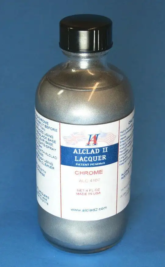 Alclad II 4oz. Bottle Chrome Lacquer ALC-4107