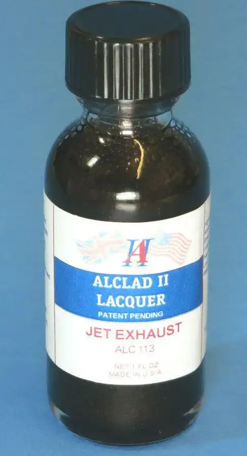 Alclad II 1oz. Bottle Jet Exhaust Lacquer ALC-113