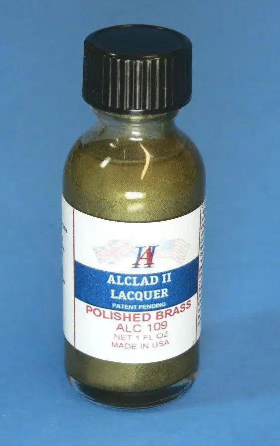 Alclad II 1oz. Bottle Polished Brass Lacquer