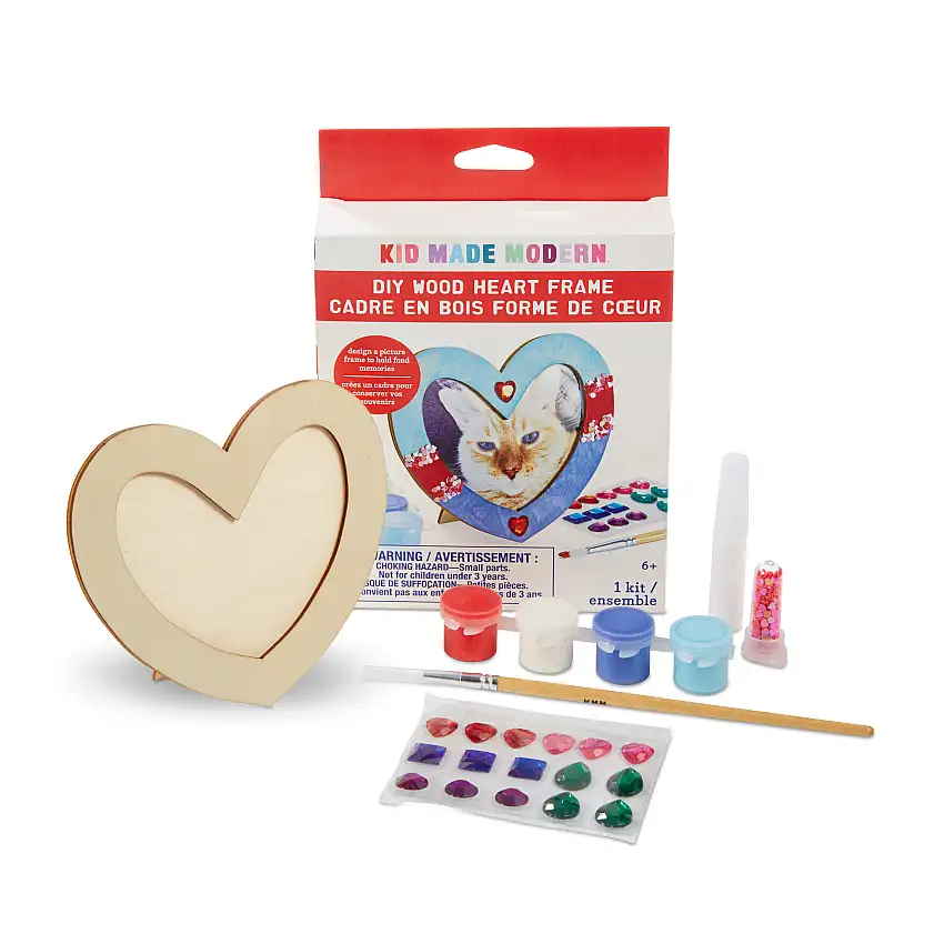 DIY Wood Heart Frame