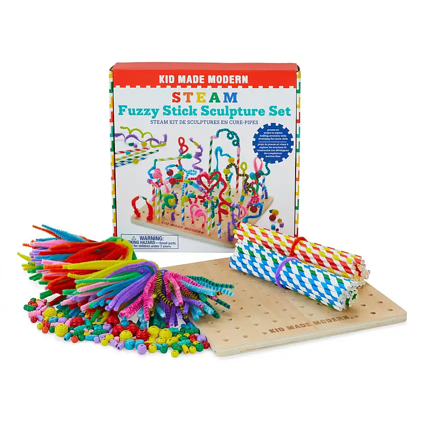 STEAM - Fuzzy Stick Sculpture Set