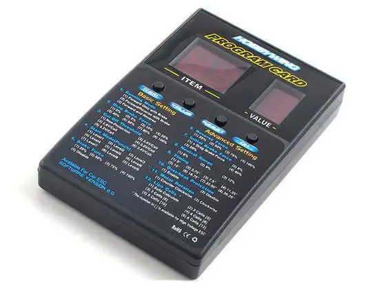 HobbyWing LED Program Card - All Purpose