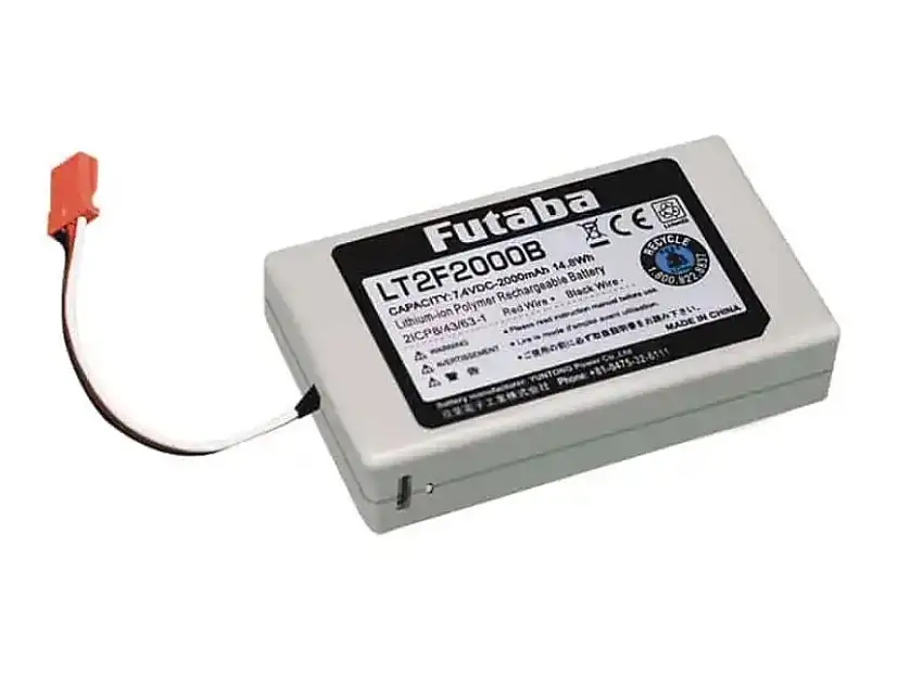 Futaba 2000 mAh Transmitter LiPo Battery