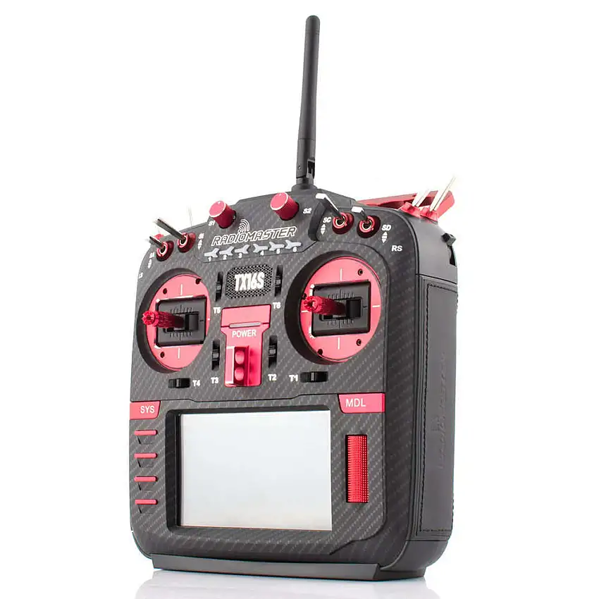 RadioMaster TX16S Mark II Max ELRS Mode 2 V4.0 Hall Red Carbon