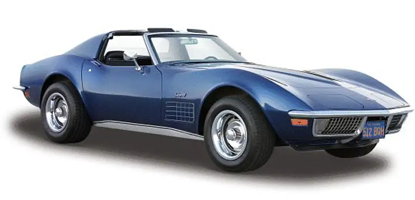1970 Corvette (Met. Blue) 1/24 Maisto