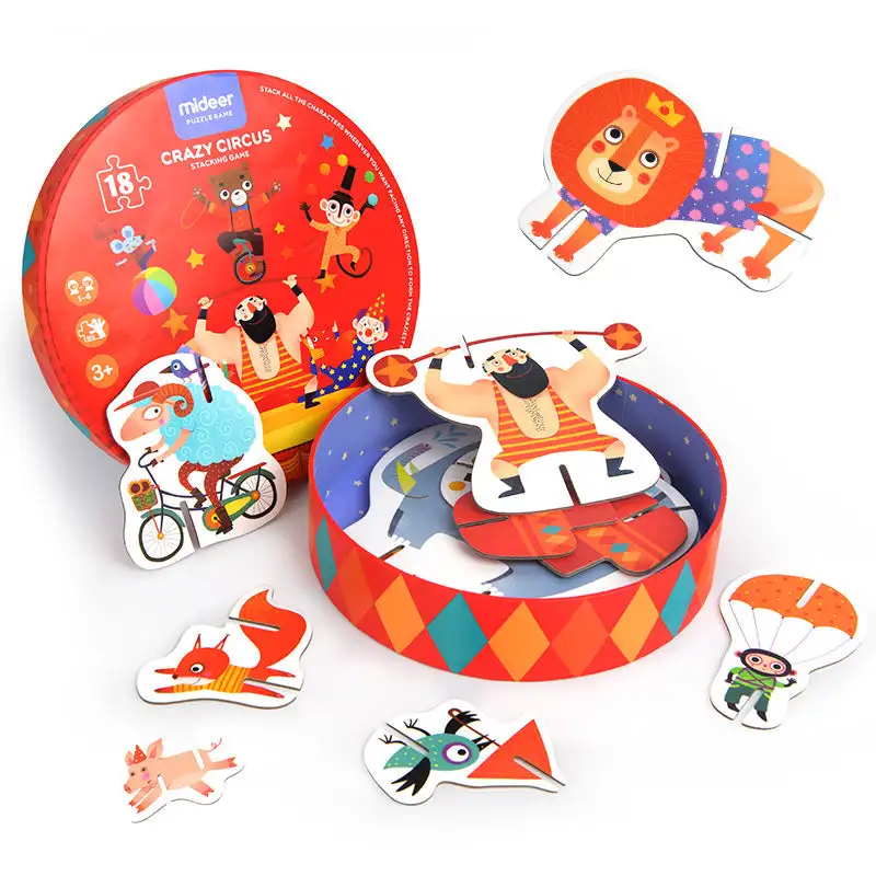 3-D Creative Stacking Puzzle Crazy Circus
