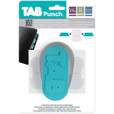 WE R MEMORY KEEPERS - Tab Punch-File, 2" (TABP-71312)