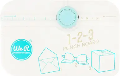 WE R MEMORY KEEPERS - 123 Punch Board - (662530)